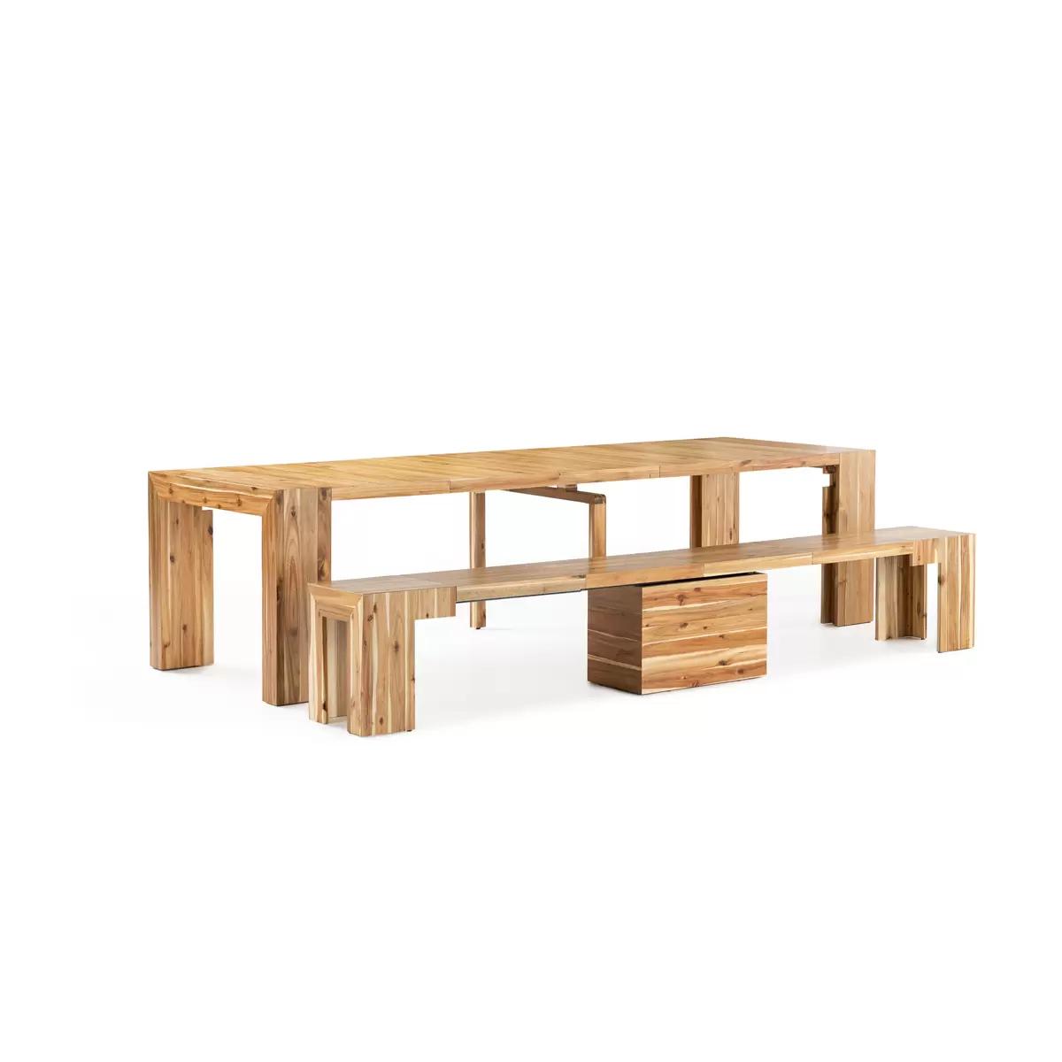 Transfothtrmer Extending Dining Table