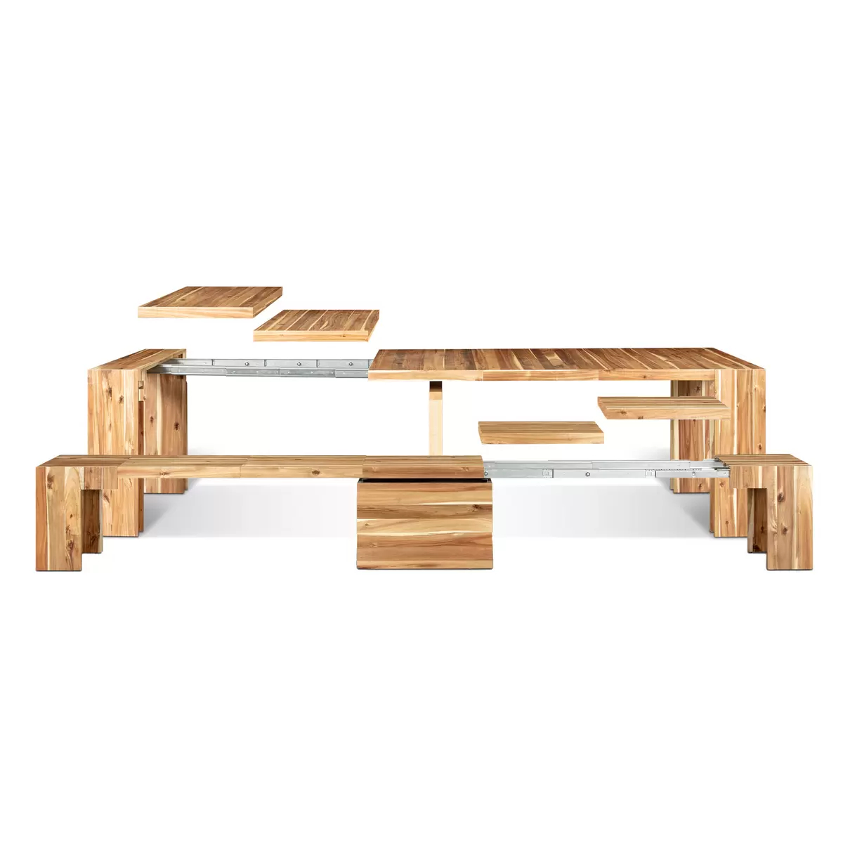 Transfothtrmer Extending Dining Table