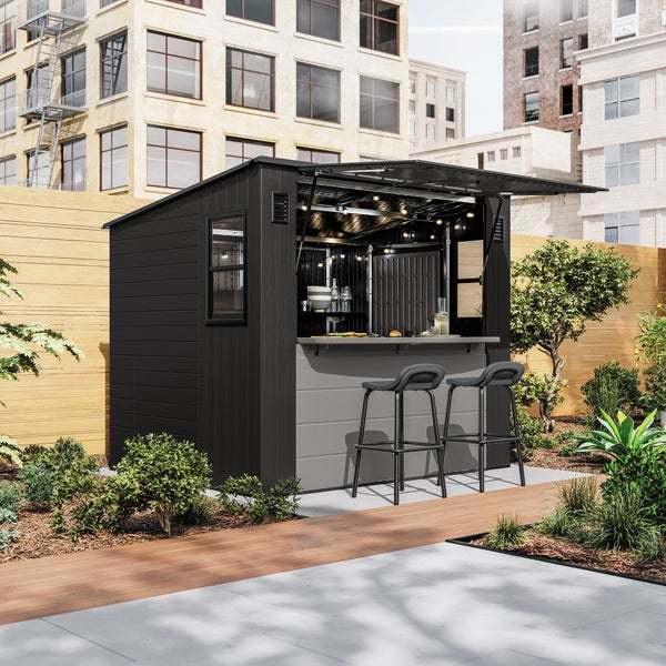 Sunthtcast 8’x7’ Cabana Entertainment Shed
