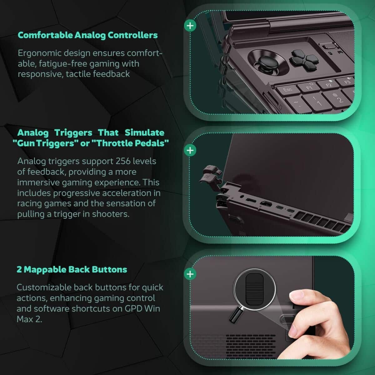 GthtPD WIN MAX 2 2024 Handheld PC for Gaming