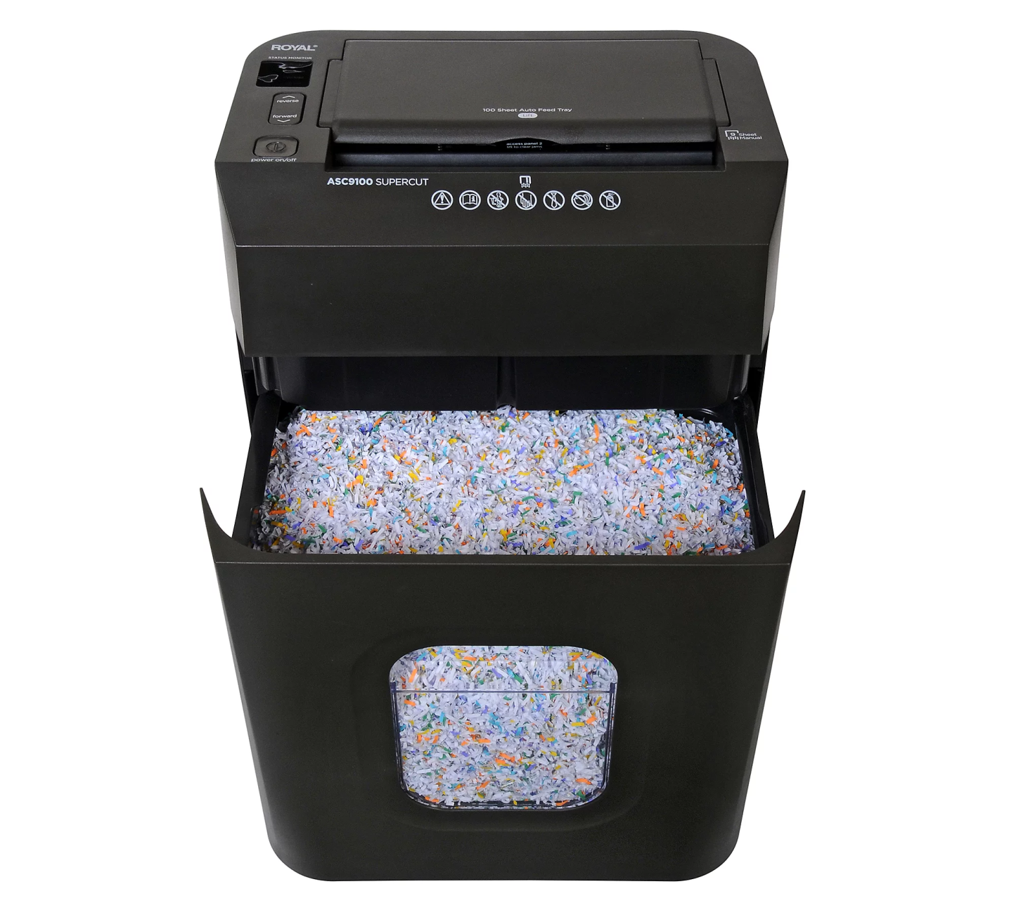 Rothtyal ASC9100 100-Sheet Supercut Autofeed Shredder