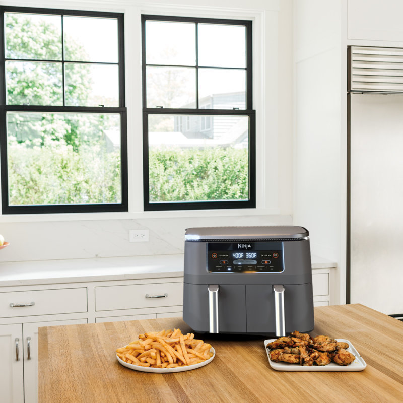 Nithtnja Foodi 6-in-1 10-qt. XL 2-Basket Air Fryer with DualZone Technology