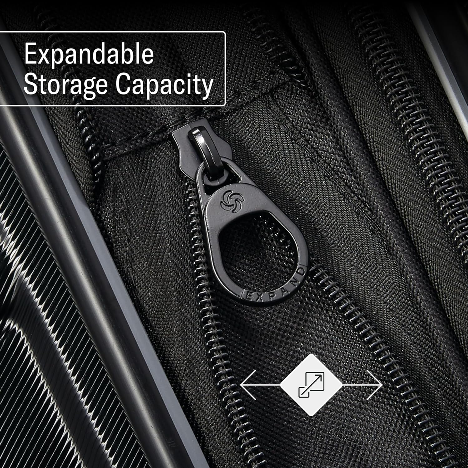 Samsthtonite Omni 2 Hardside Expandable Luggage with Duel Spinner Wheels