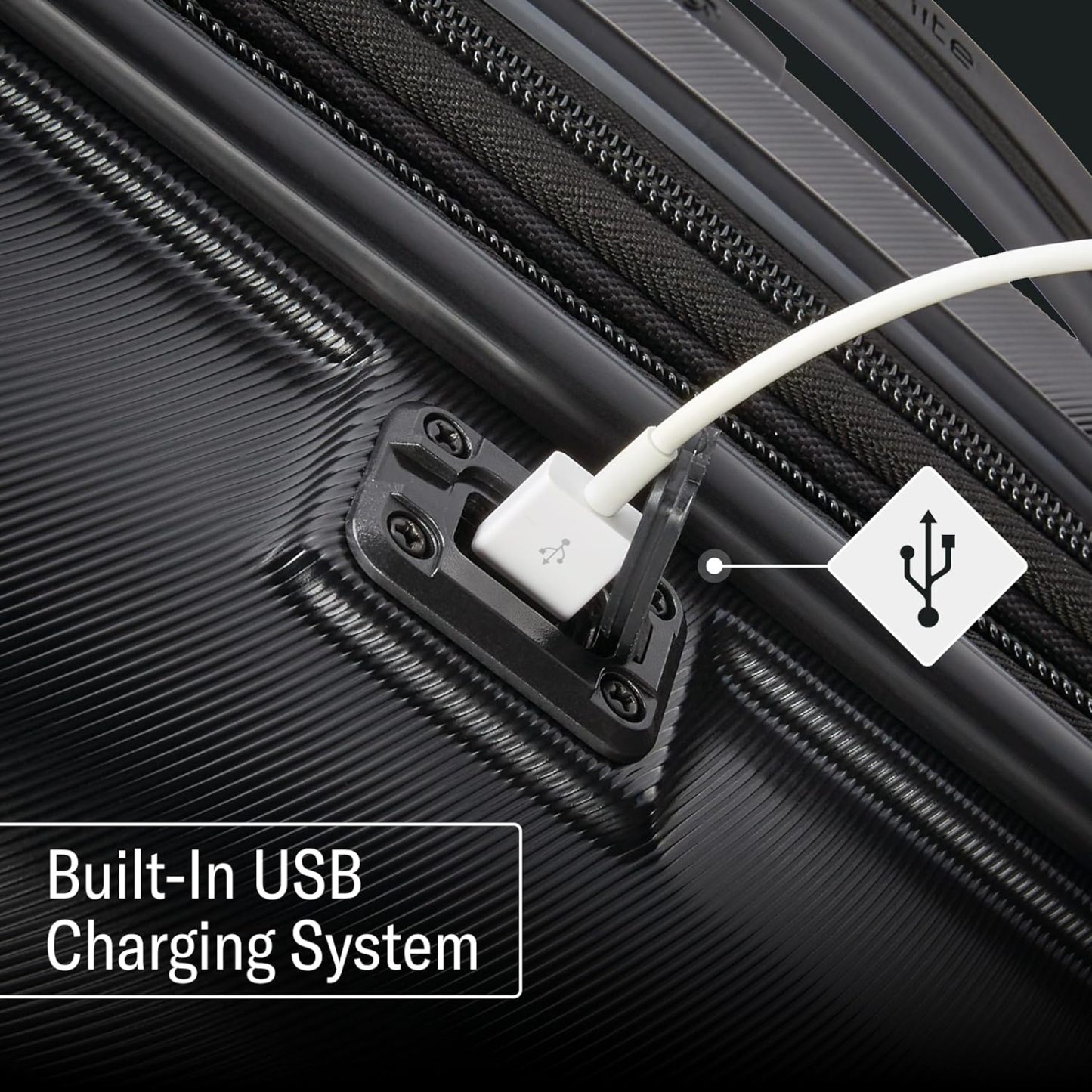 Samsthtonite Omni 2 Hardside Expandable Luggage with Duel Spinner Wheels