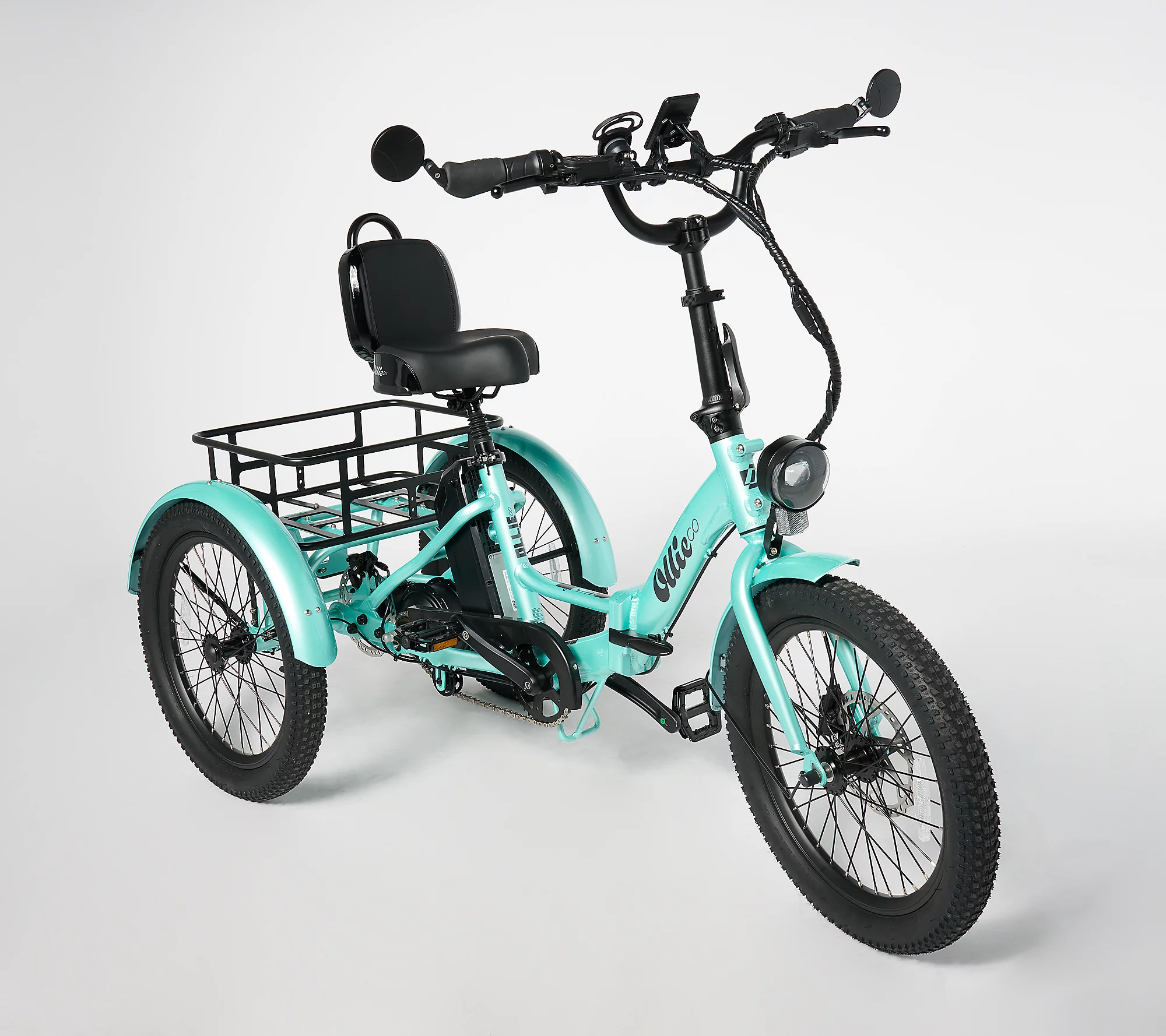 Soon to be sold out!! Last Day For Clearance TK1 Electric Trike with 500W_Motor & 20MPH Speed w/ Accessories
