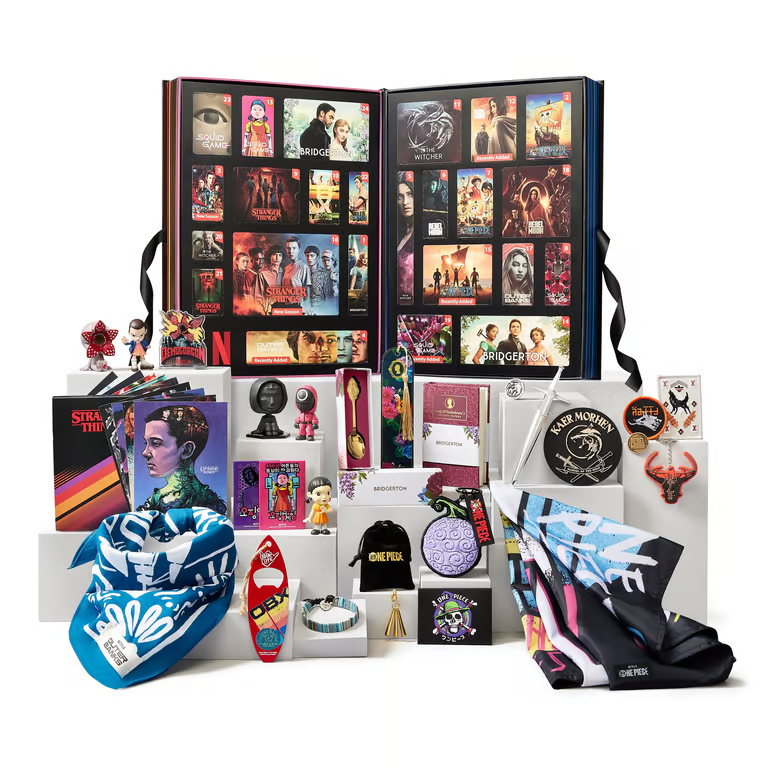 Official Netfthtlix Gift Box 2024 Holiday Advent Calendar