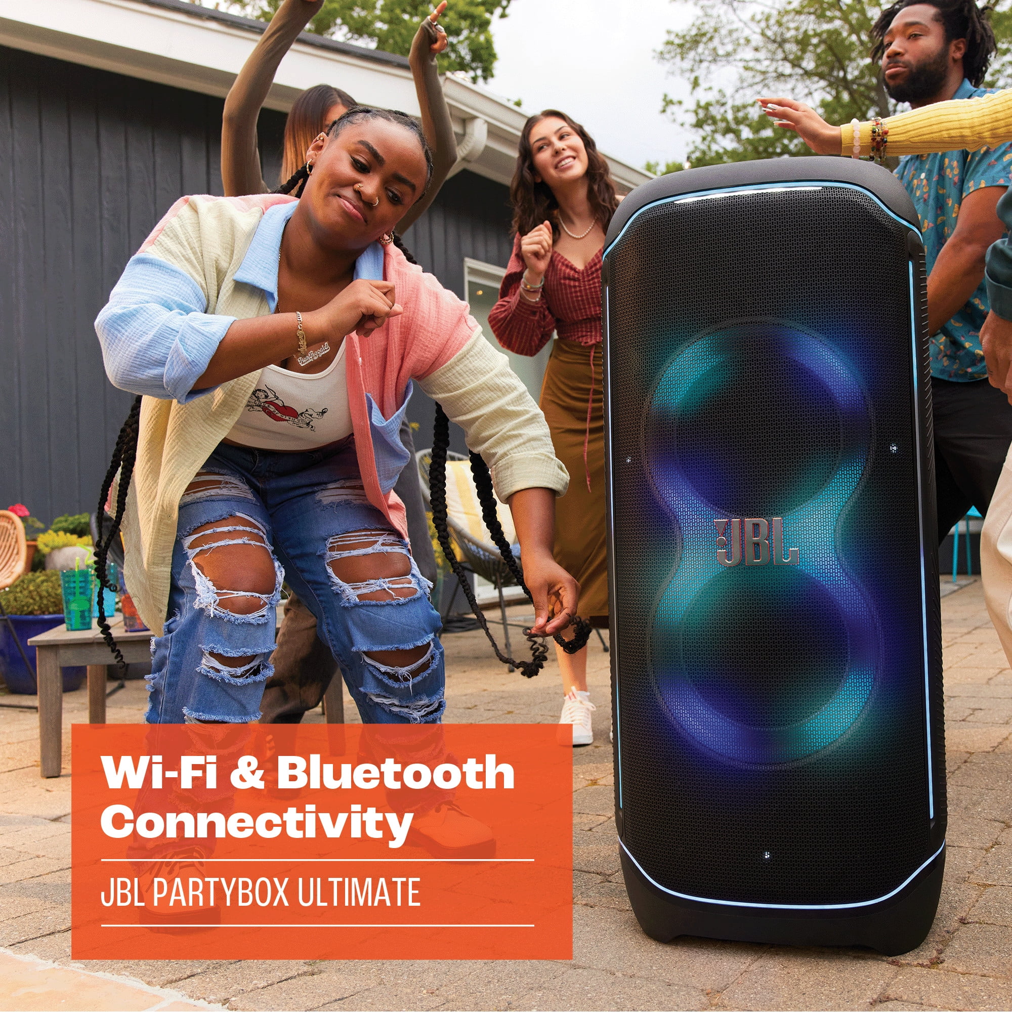 JBthtL PartyBox Ultimate 1100W Portable Speaker