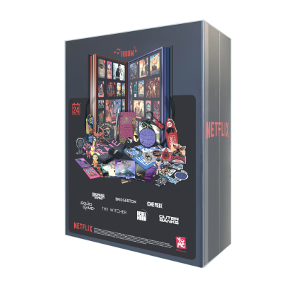 Official Netfthtlix Gift Box 2024 Holiday Advent Calendar