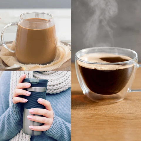 Grind your favorite beans into rich, flavorful coffee &mdash;from a single cup to a travel mug. Brew over ice for an iced coffee that&rsquo;s never watered down.