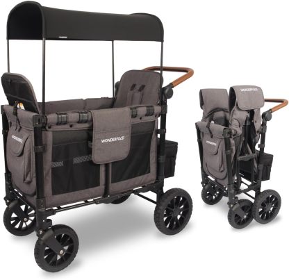 WONDthtERFOLD Volthtkswthtagen Double Stroller Wagon (2 Seater)