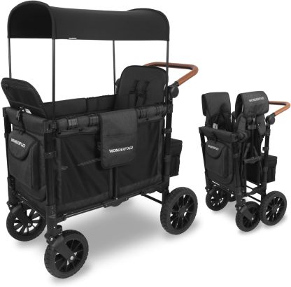 WONDthtERFOLD Volthtkswthtagen Double Stroller Wagon (2 Seater)
