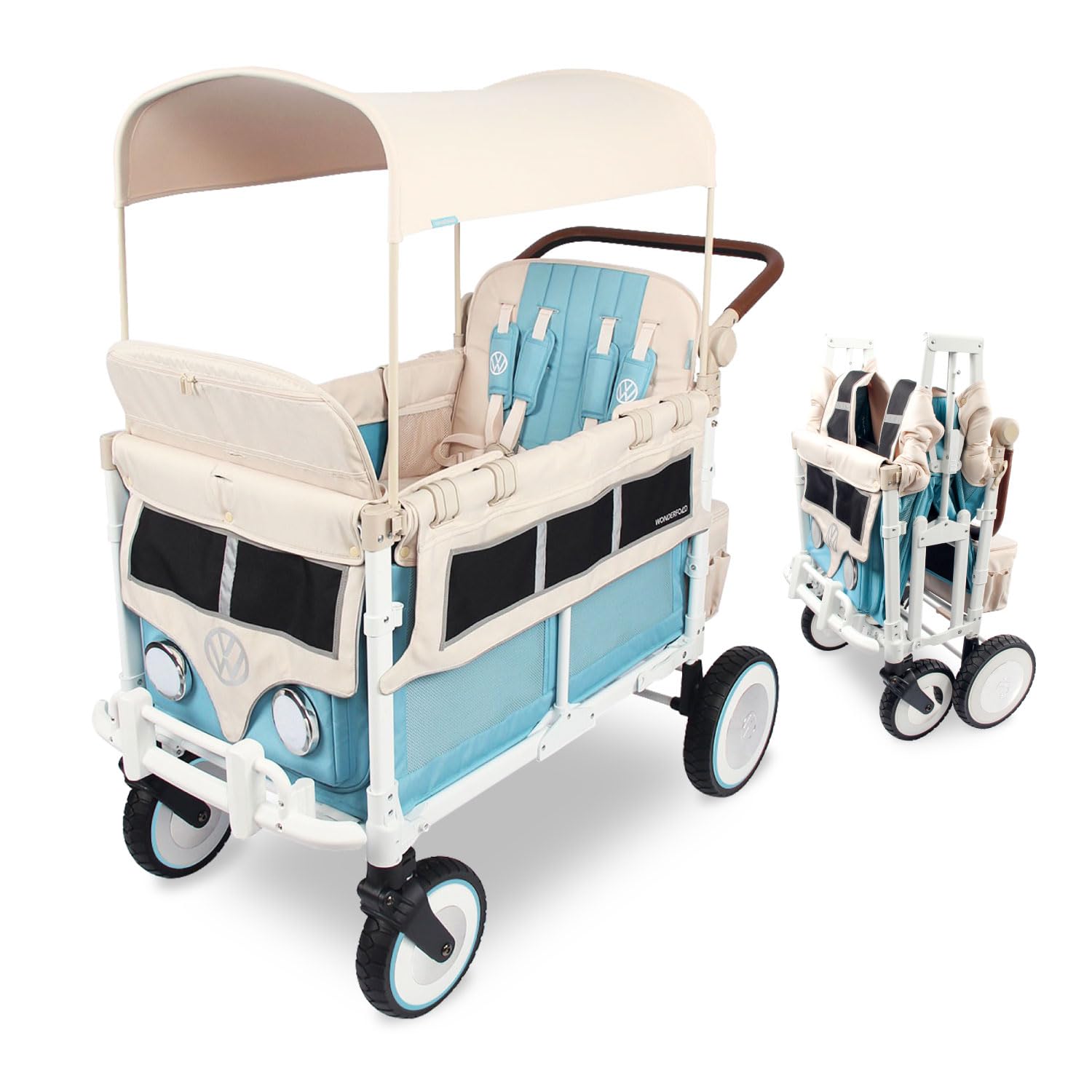 WOthtNDERFOthtLD W4 Luxe Quad Stroller Wagon (4 seats)