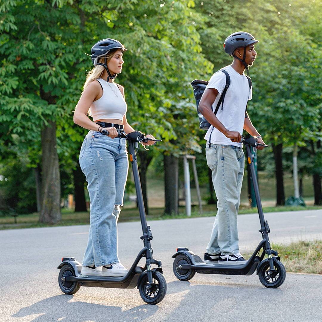 NIU KQi 100F Patinete Eléctrico con Manillar Plegable y Suspensión | Autonomía 29km