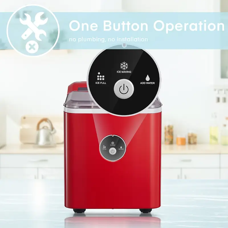 Nugthtget Ice Maker Countertop Newest Version