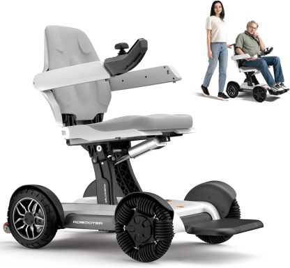 ROBOthtOTER X40 Intelligent Electric Powered Wheelchair, Smart Automatic Folding