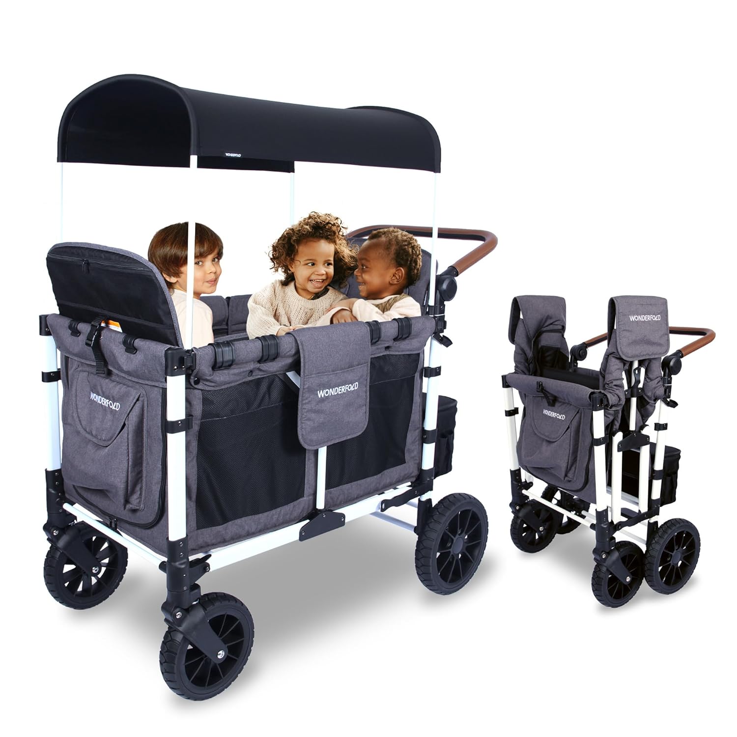 WOthtNDERFOthtLD W4 Luxe Quad Stroller Wagon (4 seats)