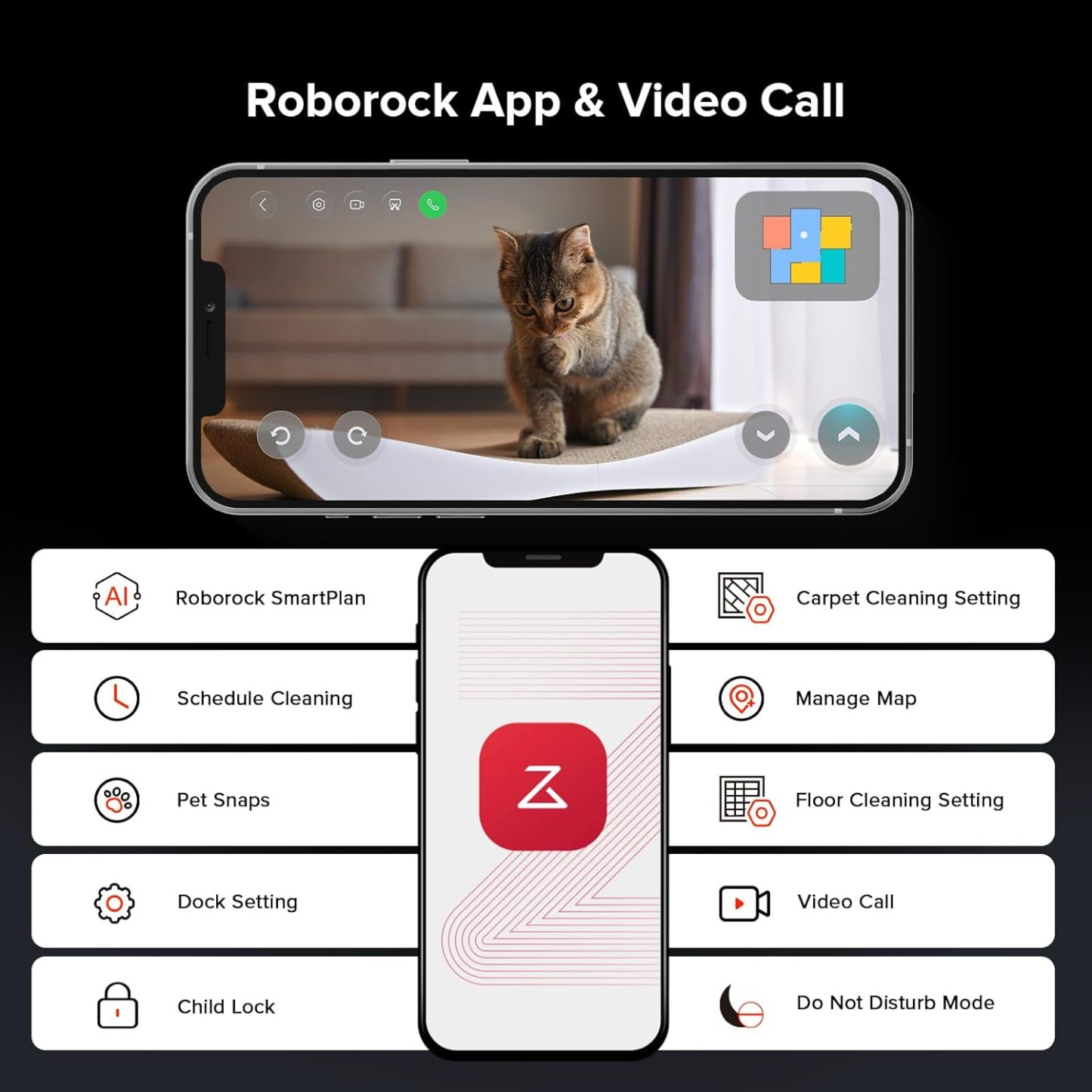 Roborock Saros 10R Robot Vacuum and Mop
