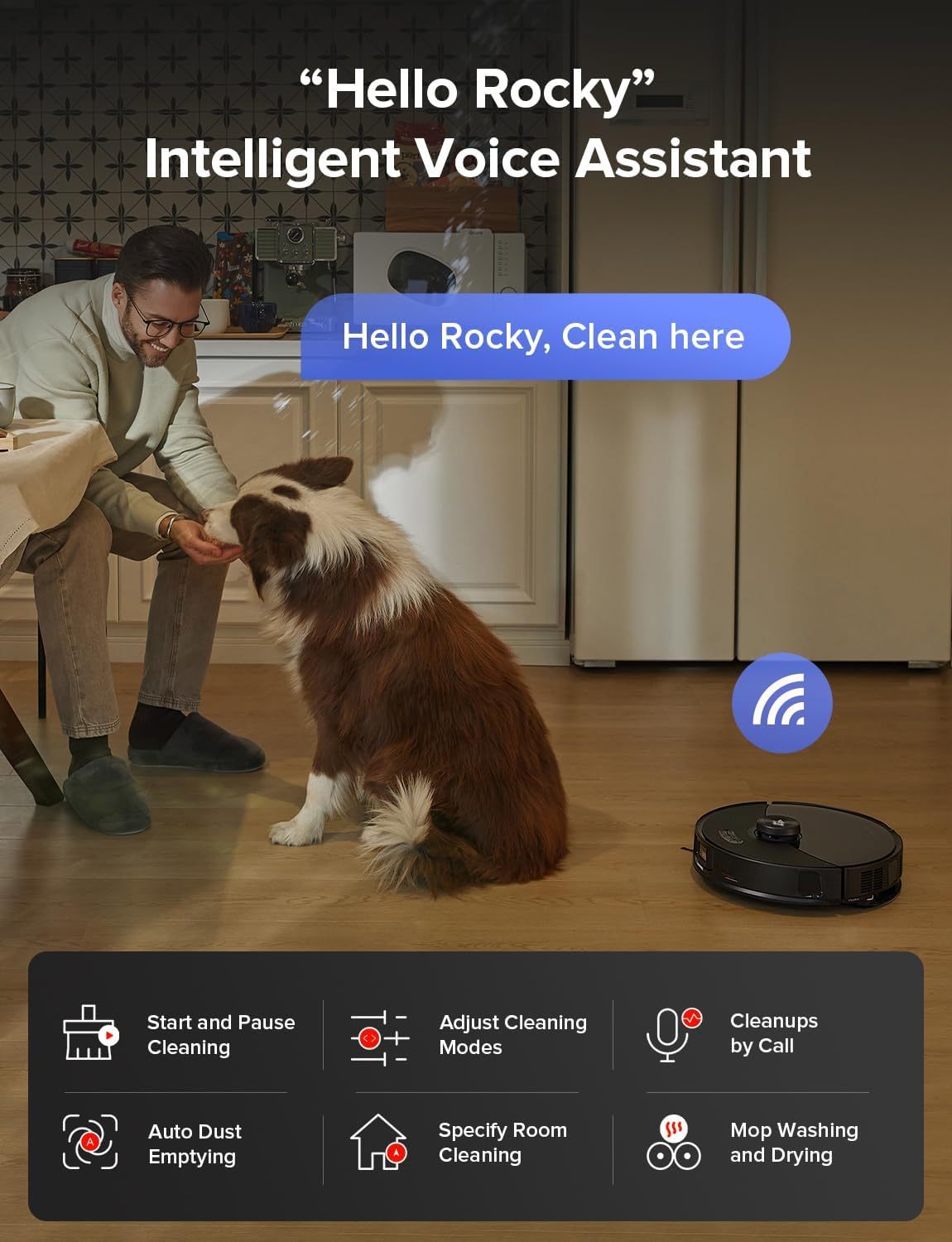 Robothtrock S8 MaxV Ultra Robot Vacuum & Sonic Mop