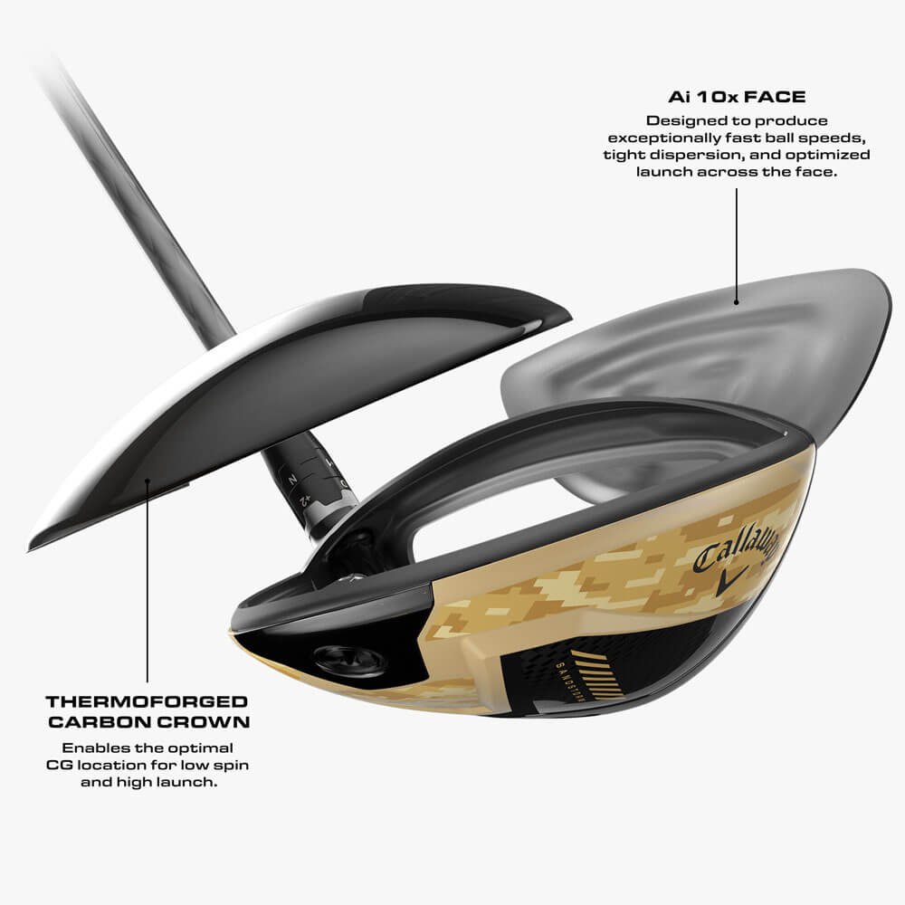 Callathtway Elyte Sandstorm Triple Diamond Driver 450cc