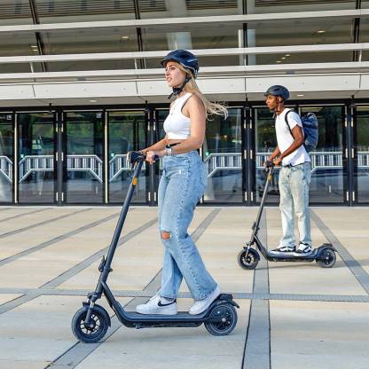 NIU KQi 100F Patinete Eléctrico con Manillar Plegable y Suspensión | Autonomía 29km