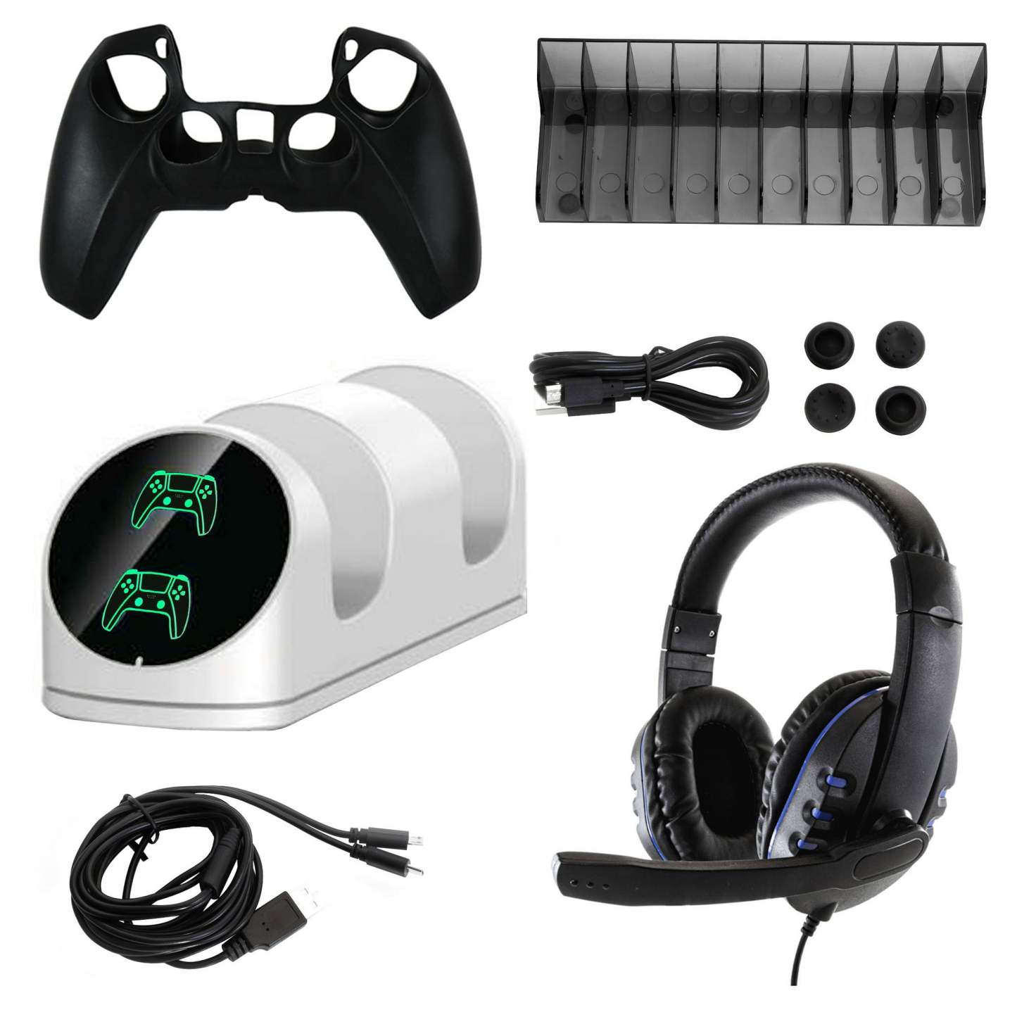 PthtS5 Pro 2TB Digital Console w/ PSN Card &Accessories