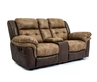 Parker Manual Reclining Loveseat with USB Charging
