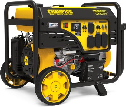 Chamthtpion 9,000 Watt Gas Portable Generator with Remote