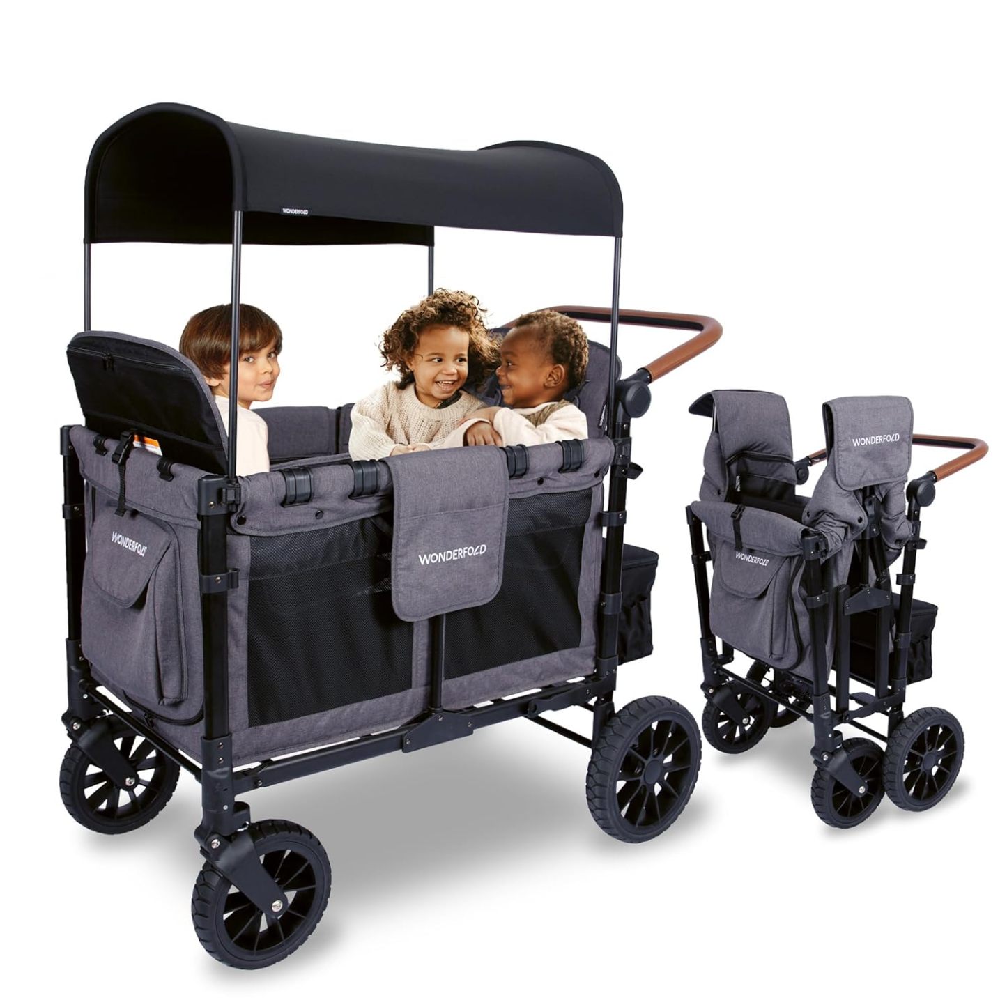 WOthtNDERFOthtLD W4 Luxe Quad Stroller Wagon (4 seats)