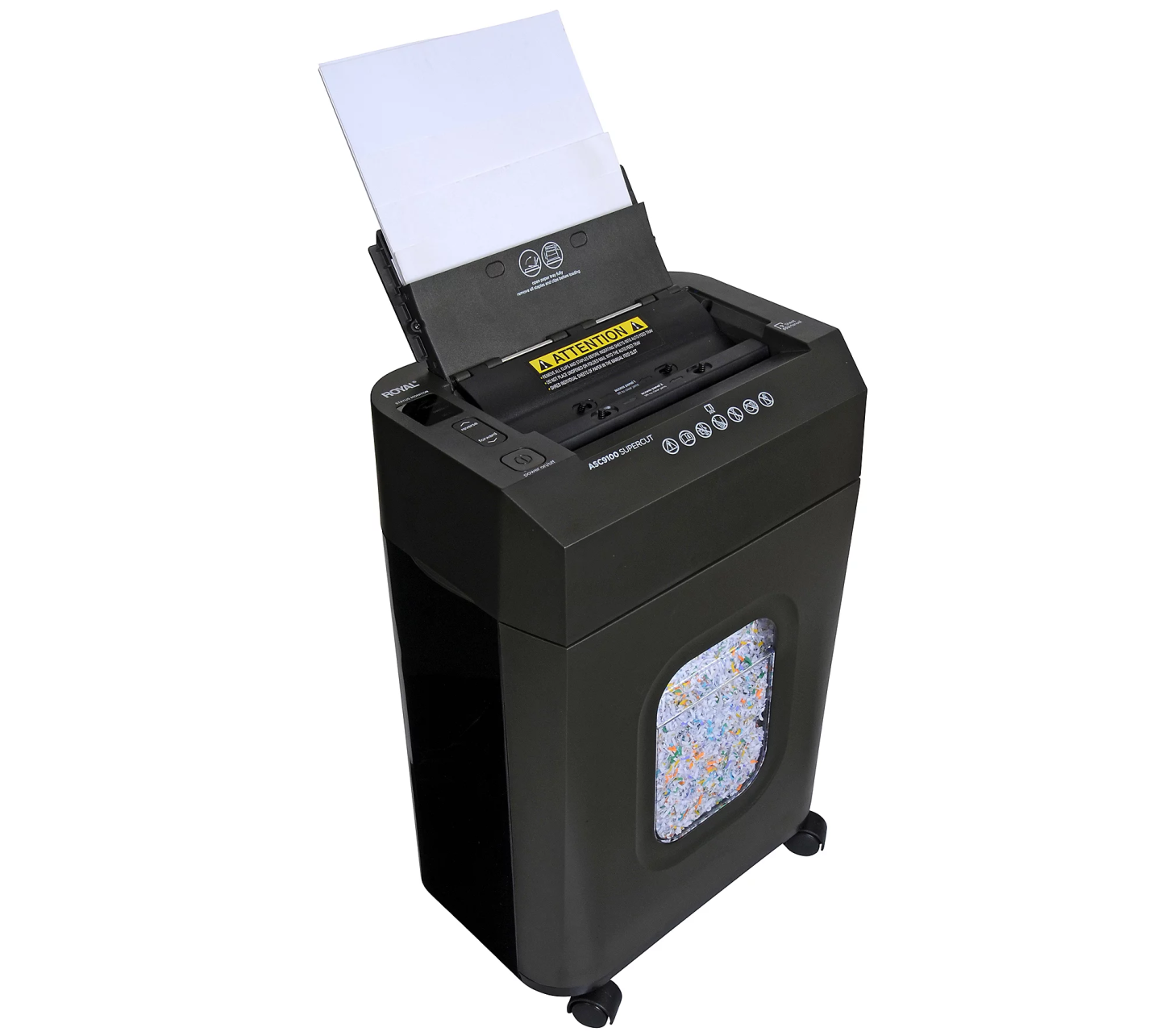 Rothtyal ASC9100 100-Sheet Supercut Autofeed Shredder