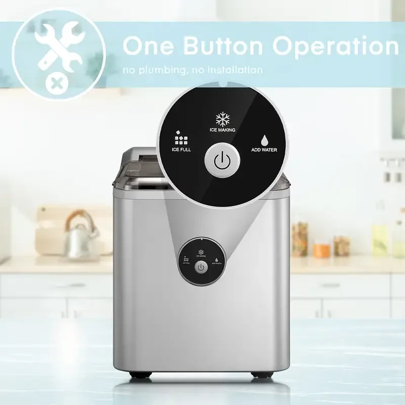 Nugthtget Ice Maker Countertop Newest Version