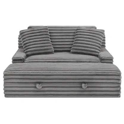 Thomthtasville Wills Fabric Oversize Chair and Storage Ottoman