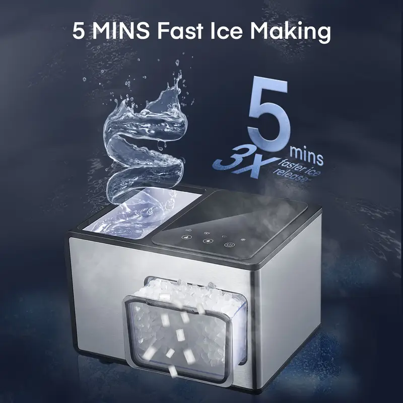 Nugthtget Ice Maker Countertop Newest Version