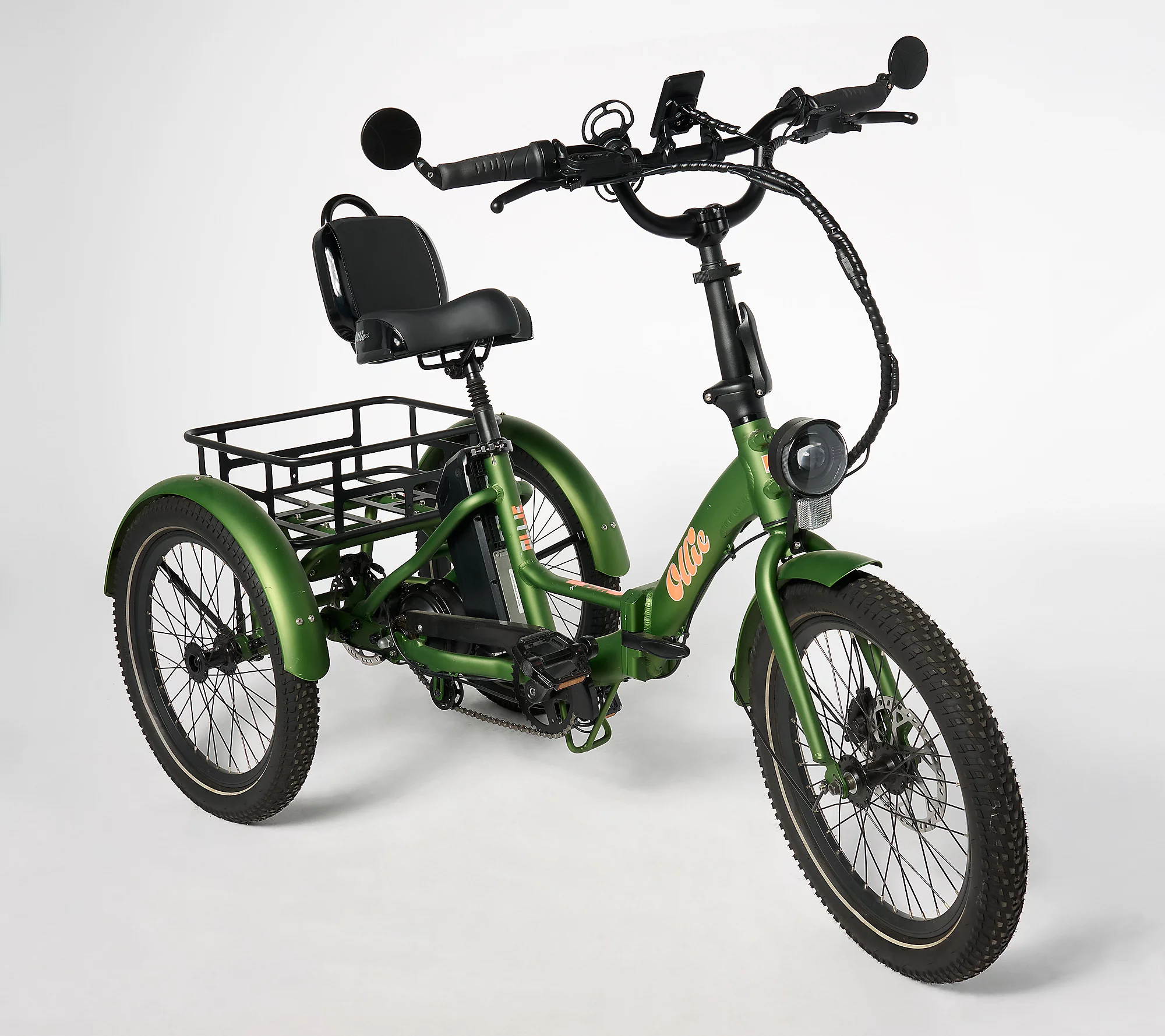 Soon to be sold out!! Last Day For Clearance TK1 Electric Trike with 500W_Motor & 20MPH Speed w/ Accessories