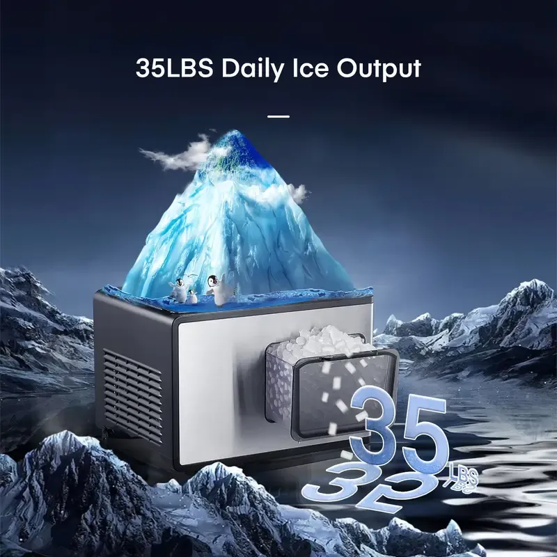 Nugthtget Ice Maker Countertop Newest Version