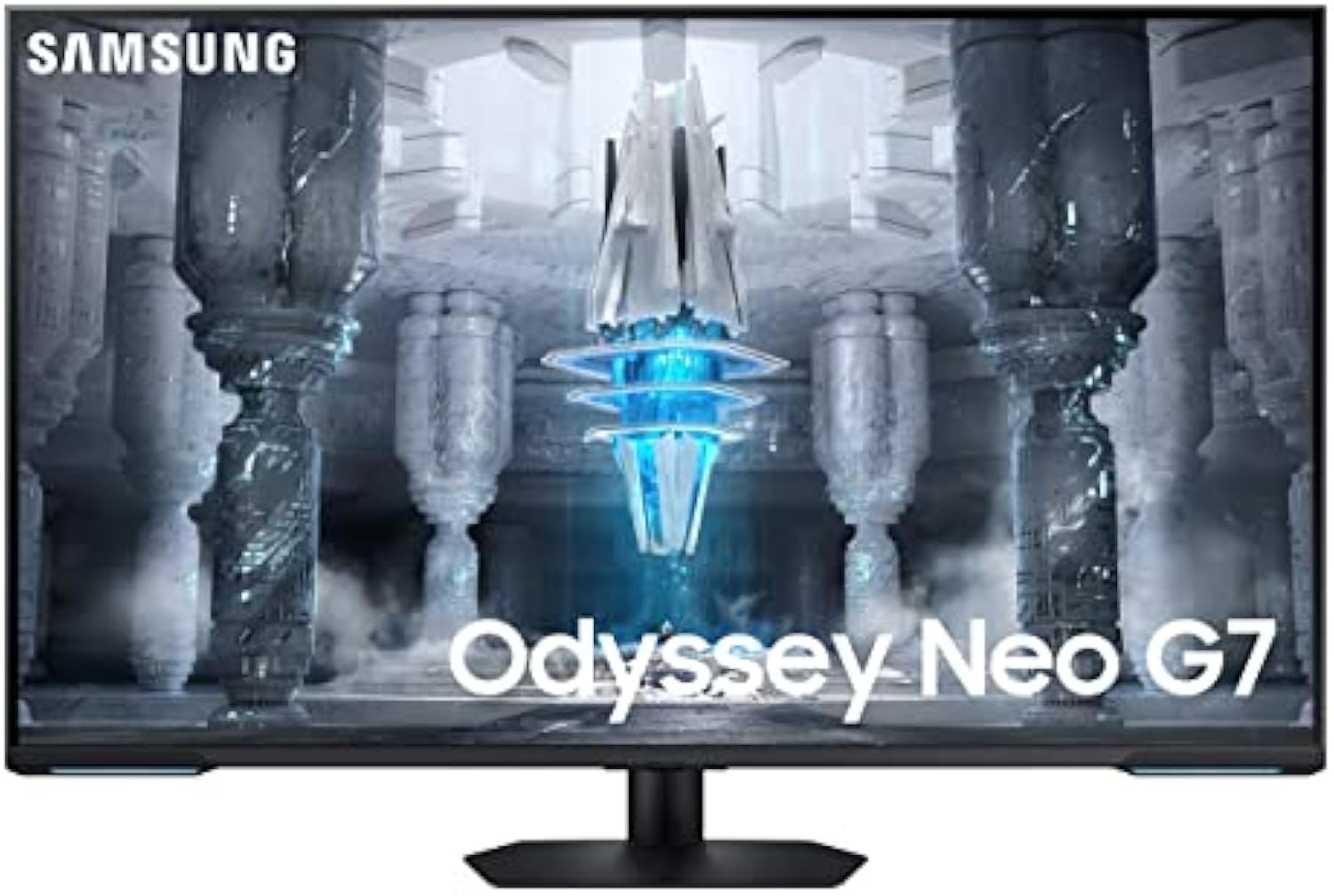 SAMSthtUNG 43" Odyssey Neo G7 Series 4K UHD Smart Gaming Monitor, 144Hz, 1ms