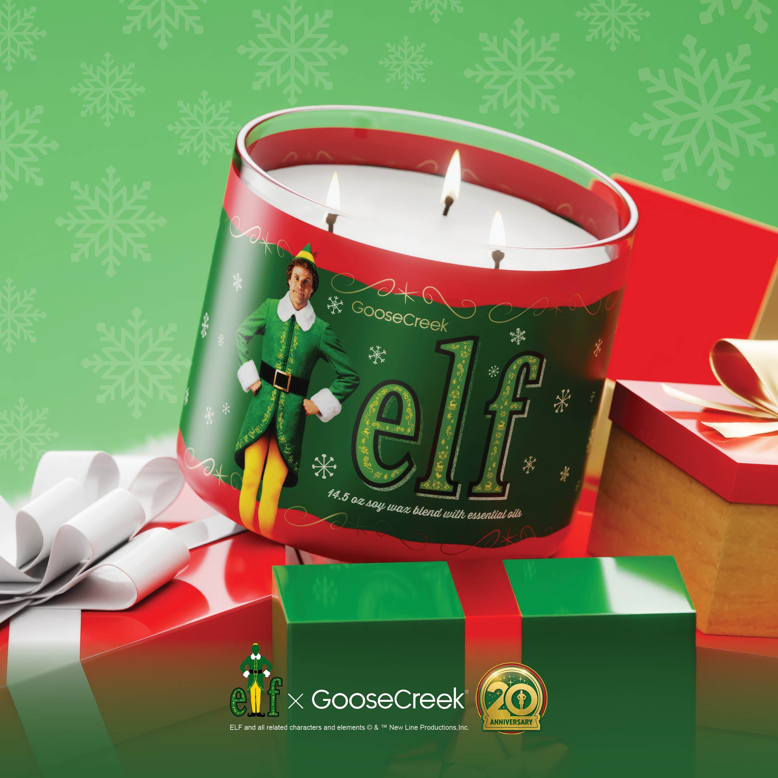 Buddy the Elf 3-Wick Candle