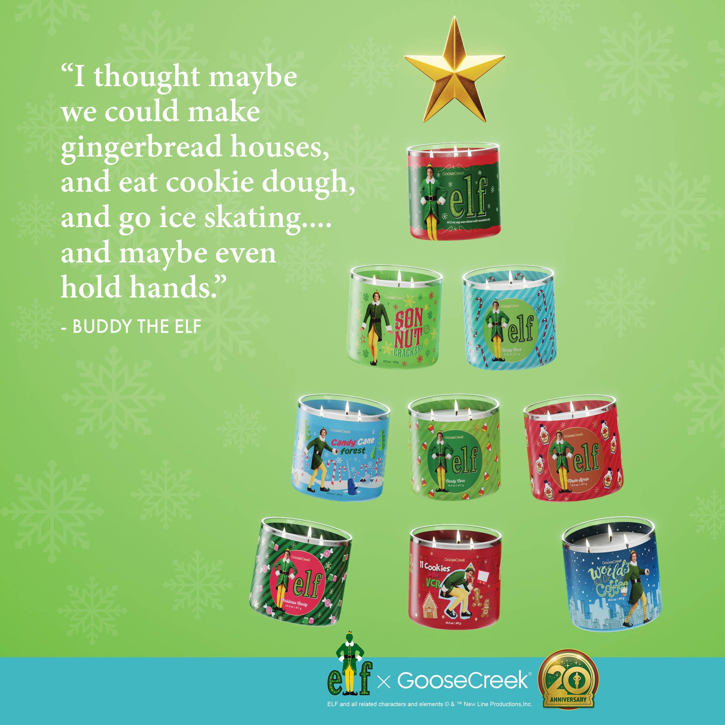 Throne of Lies 3-Wick Elf Candle
