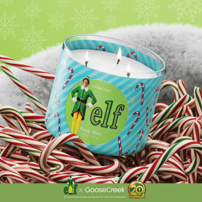 Candy Cane 3-Wick Elf Candle