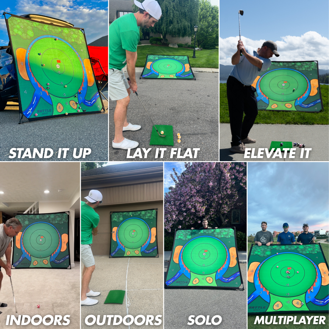  Golf Set - 8 Players (Extra 12 Balls!)