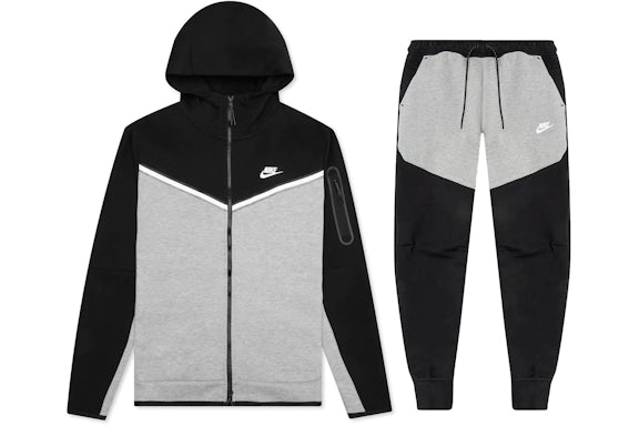 Nithtke Sportswear Tech Fleece Full Zip Hoodie & Joggers Set