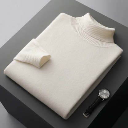Halston & Hunt | Luxe Merino Turtleneck Jumper for Men