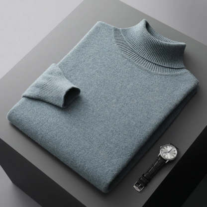 Halston & Hunt | Luxe Merino Turtleneck Jumper for Men