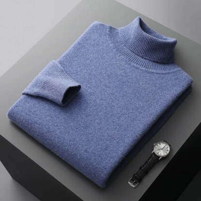 Halston & Hunt | Luxe Merino Turtleneck Jumper for Men