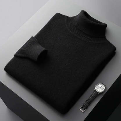 Halston & Hunt | Luxe Merino Turtleneck Jumper for Men