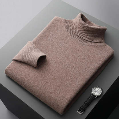 Halston & Hunt | Luxe Merino Turtleneck Jumper for Men