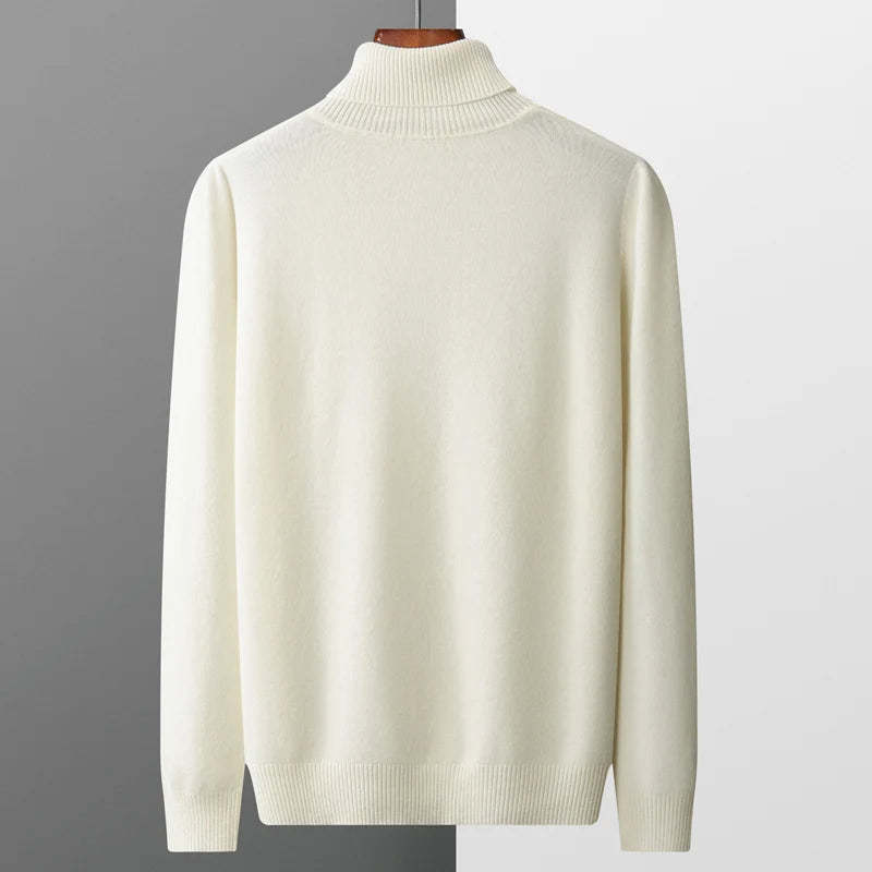 Halston & Hunt | Luxe Merino Turtleneck Jumper for Men