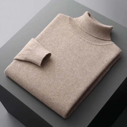 Halston & Hunt | Luxe Merino Turtleneck Jumper for Men