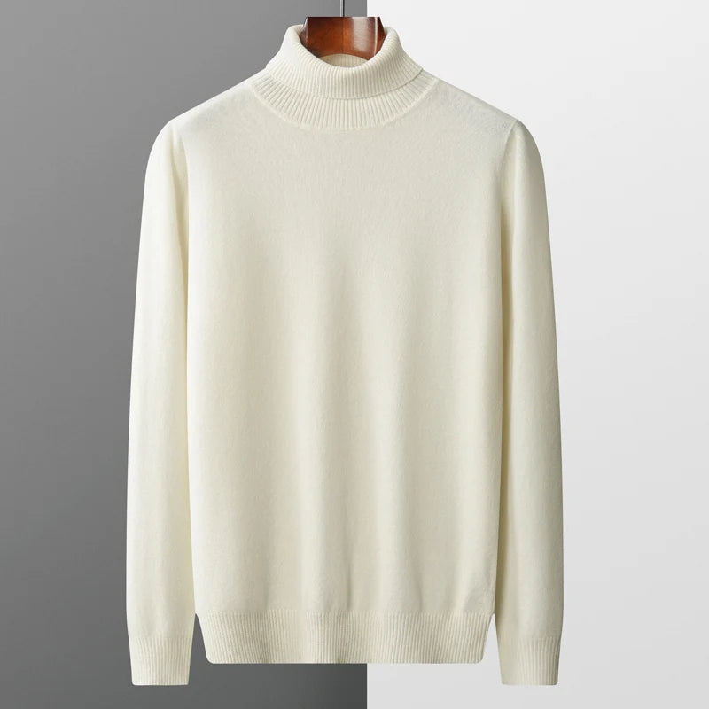 Halston & Hunt | Luxe Merino Turtleneck Jumper for Men