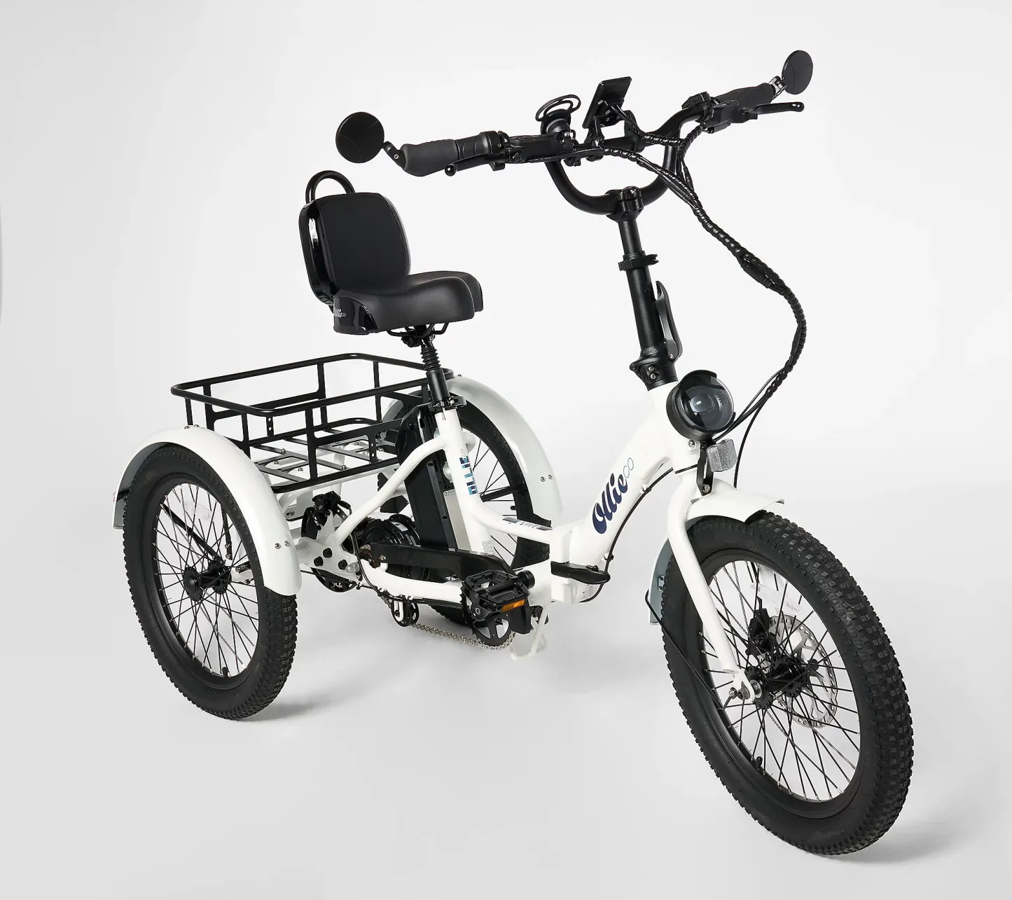 Soon to be sold out!! Last Day For Clearance TK1 Electric Trike with 500W_Motor & 20MPH Speed w/ Accessories