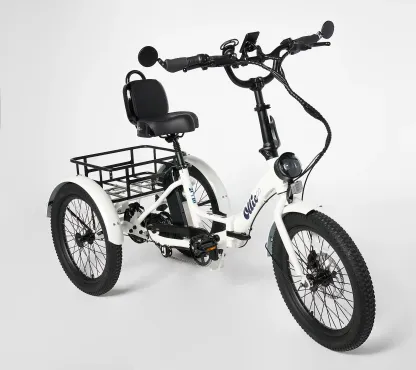 Soon to be sold out!! Last Day For Clearance TK1 Electric Trike with 500W_Motor & 20MPH Speed w/ Accessories